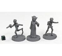 Pechetruite 3 x ALIEN OVERLORDS - Reaper Bones miniature role playing and war game - 49001
