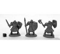 Pechetruite 3 x MAGGOTCROWN MEN at ARMS - Reaper Bones miniature role playing and war game - 44034