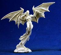 Pechetruite Succubus Demon - Reaper Bones Miniature for Role Playing and War Games, Plastic, 168+ months and up, 1 piece/figure
