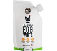 Peck Free Range Egg Whites Liquid 6 x 500ml Pouches | 15 UK Free Range Egg Whites Per Pouch | from UK Farms & in a Resealable Pouch | High Protein | for Baking, Shakes, Omelettes & Cocktails