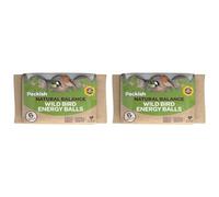 Peckish 60051214 Energy Balls 6 X 80g (480g), Gold (Pack of 2)