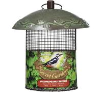 Peckish 60051224 Secret Garden Volume Peanut Bird Feeder, 17 x 17 x