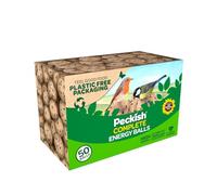 Peckish 60051245 Natural Balance Energy Balls 50 Box, Brown