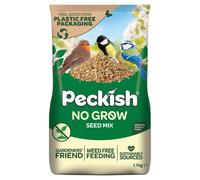 Peckish 60051272 No Grow Seed Mix for Wild Birds, 1.7 kg,package may