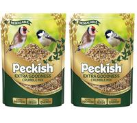 Peckish 60051405 Extra Goodness Crumble Mix 1kg, Natural (Pack of 2)