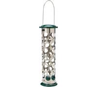 Peckish 60053043 All Weather Metal Energy Suet Fat Ball Bird Feeder, Large, Green
