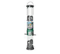 Peckish All Weather Premium Giant 6 Port Wild Bird Seed Feeder, 700g Capacity