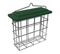 Peckish All Weather Suet Cake Feeder Garden Bird Feeder Green