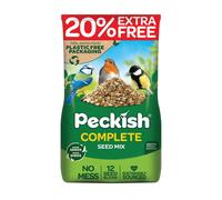 Peckish Complete Seed and Nut Mix for Wild Birds 1.7kg +20% Free, Brown