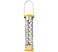 Peckish Daily Goodness Suet Nugget Metal Bird Feeder,Yellow