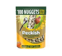 Peckish Extra Goodness High Energy Suet Nuggets for Wild Birds - 100 in pack