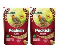 Peckish Robin Bird Seed and Insect Mix, 2 kg (Pack of 2)