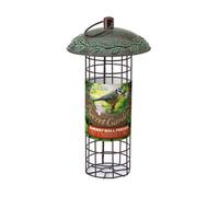 Peckish Secret Garden Steel Energy Ball Green Bird Feeder 0.7L