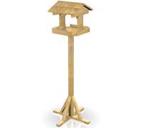 Peckish Wooden Everyday Bird Table, Wise Stable Base, Easy Assembly - 100% Wood