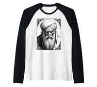 Peckols The White-Bearded Keeper of the Underworld Raglan Baseball Tee