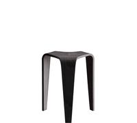Péclard stool horgenglarus beech anthracite satin finish - HORGENGLARUS 11-020 BB 200 SG