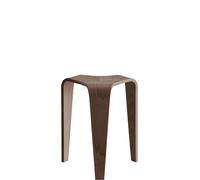 Péclard stool horgenglarus beech walnut silk gloss - HORGENGLARUS 11-020 BB 151 SG