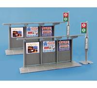 Peco Bus Stop & shelter OO Gauge