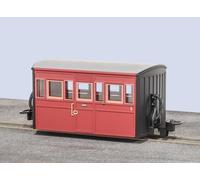 Peco GR-558C FR Bug Box Coach 3rd Class 1970s/80s Red Livery No 5 009 Gauge