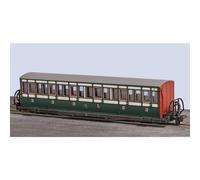 Peco GR-601A FR Bowsider Coach Early Green Livery No.17 Short 009 Gauge
