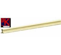 Peco IL-1 Code 60 Flat Bottom Rail, nickel silver 609mm (24in) x 6