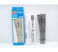 Peco Model Railroad Track Left Hand Turnout, Small, Alloy Steel