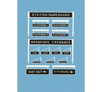 Peco Modelscene 5049- Platform Signage 00/HO Gauge Plastic Kit - 1st