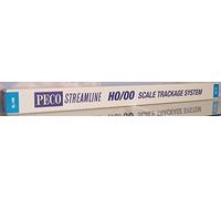Peco Nickel Silver Code 100 HO Scale HO Scale Wooden Sleepered (25) Gray Track Model Vehicle Track Toy