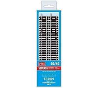 Peco Setrack OO/HO Standard Straight Pack of 8, 168 mm