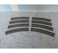 PECO OO ST-225 Nickel Silver Track No 2 Radius Standard Curve 8 Piece 1/2 Circle