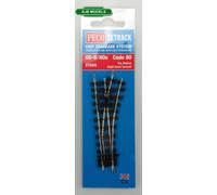 PECO OO9 / HOe Track, Points or Set - Choice of Set Track Pieces Setrack Railway