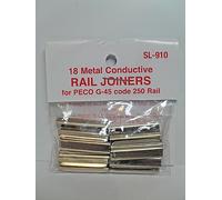 Peco Rail Joiners/Fishplates. Various Scales, Metal and Insulated. New.