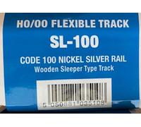 Peco SL-100 Wooden sleeper Type Flexi Track 914mm Code 100 Rail Pk25 OO Gauge