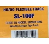 Peco SL-100F Wooden sleeper type Flexi Track 914mm code 75 rail Pk25 OO Gauge