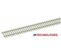 Peco SL-103 -14 x Concrete Sleeper 00 Gauge Flexible Track Code 100 N/Silver 36"