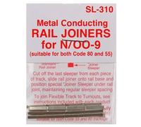 PECO SL-310 -3 Packs of 24 Track Joiners for 'N' Gauge Track Free 2nd Class Post