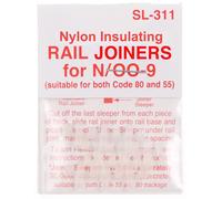 PECO SL-311 Fishplates 3 Packs of 12 (Track Joiners) N Gauge Account Mail Post