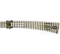 Peco SL-386 Curved Double Radius Turn out Insulfrog Right Hand - N Gauge