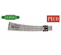 Peco SL-386 Curved Right Hand Point N Gauge