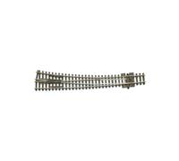 Peco SL-386 Scale N Code 80 Streamline Insulfrog: Right Curve Switch