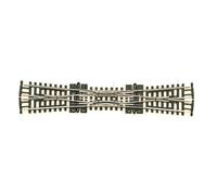 Peco SL-390F Scale N Code 55 Streamline Insulfrog: Double English Switch