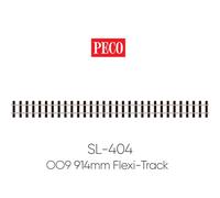 Peco SL-404 Streamline Code 80ML Nickel Silver Wooden Sleeper Track(25)