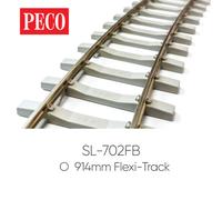 PECO SL-702FB O Gauge Concrete Sleeper 914mm Yard Length Streamline Flexi-Track