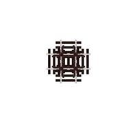 Peco SL-8390 HO 90-Degree Crossing Code 83 Line by PECO