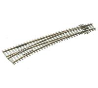 PECO SL-87 HO Scale Code 100 Streamline Insulfrog Left-Hand Turnout