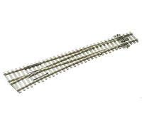 Peco SL-89 HO Scale Code 100 Streamline Insulfrog: Left Long Switch