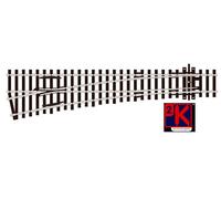 Peco SL-89 Large Radius Left Hand Insulfrog Railway Track