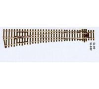 Peco Railway Turnout SL-89 Large Radius Left Hand Insulfrog Code 100 OO Gauge