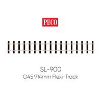 PECO SL-900 G45 Gauge Wooden Sleeper 914mm Yard Length Flexi-Track