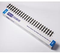 PECO SL-900 Set of 10 Flexible Track, Wooden Sleeper, Scale G Analog DC